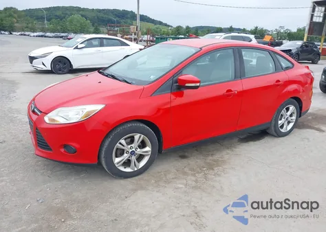 2014 Ford Focus Se z USA, uszkodzony, nr VIN 1FADP3F28EL202345